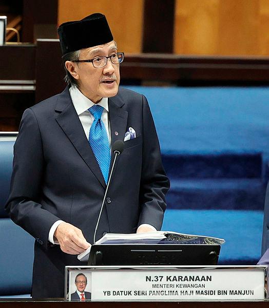 Datuk Seri Masidi Manjun–Bernamapix