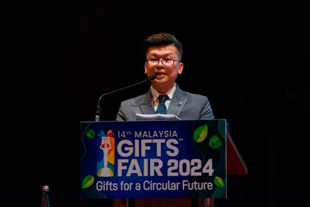 $!Choong highlighted the fair’s achievements and future goals.