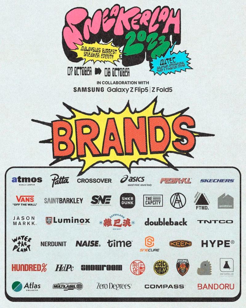 $!This year’s SneakerLAH event features prominent brands.