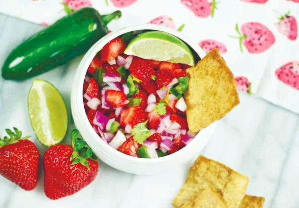 $!Strawberry salsa