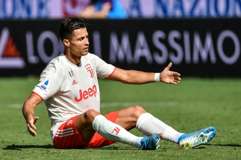 Juventus forward Cristiano Ronaldo says he was embarrassed by rape allegations. — AFP