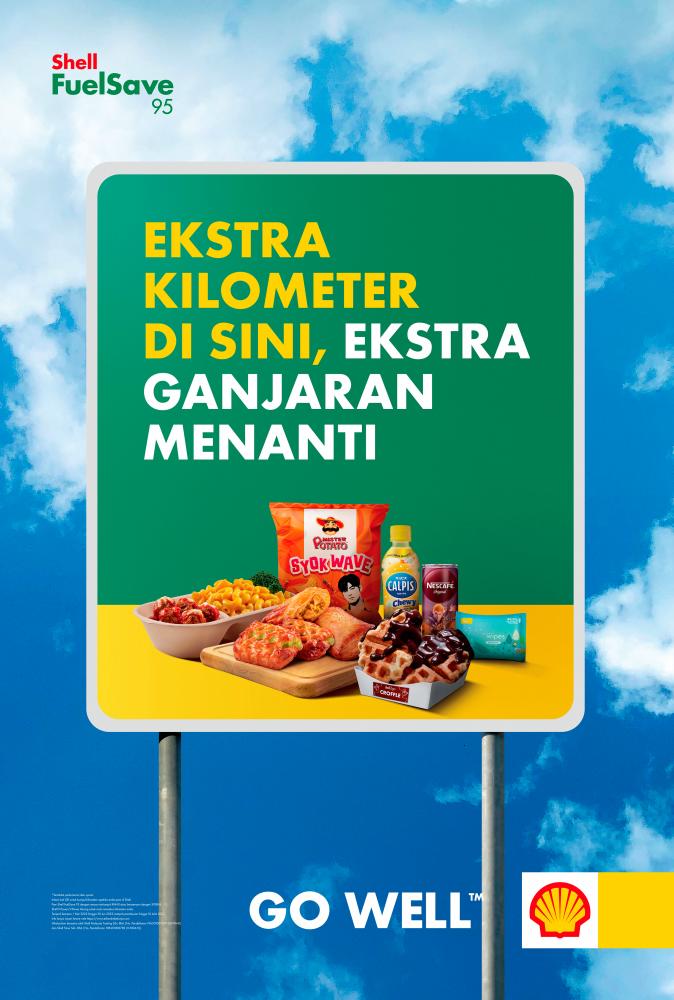 Pay for your snacks with ‘KM’ at Shell