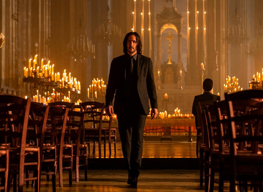 Keanu Reeves reprises his role as the inventive assassin. – Lionsgate