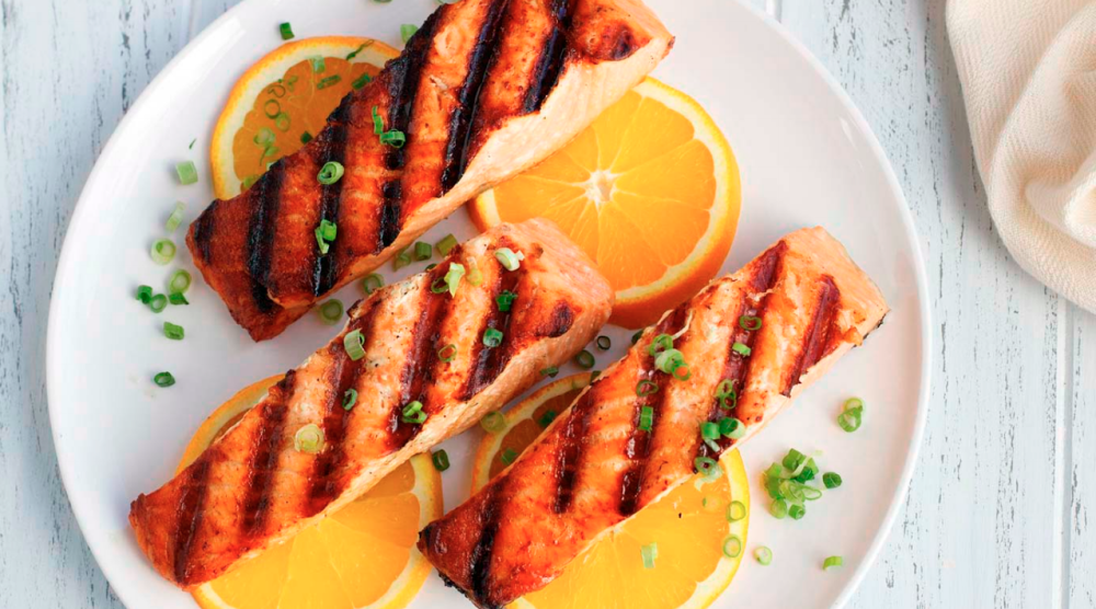 $!Orange and ginger salmon. – MC CORMICK