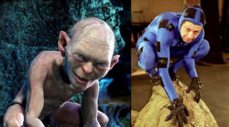 $!Andy Serkis in a mo-cap suit as Gollum in The Lord of the Rings films. – NEW LINE CINEMAPIC