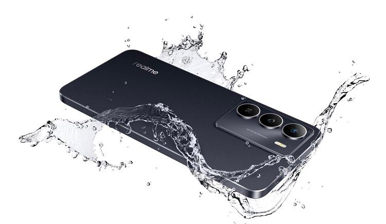 The smartphone is dustproof and waterproof.