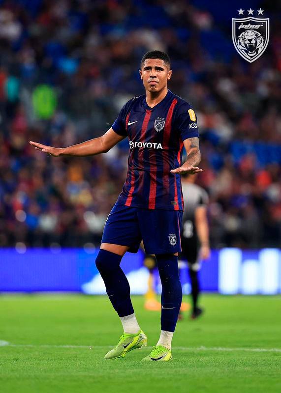 Bergson da Silva. Credit: Johor Southern Tigers FB