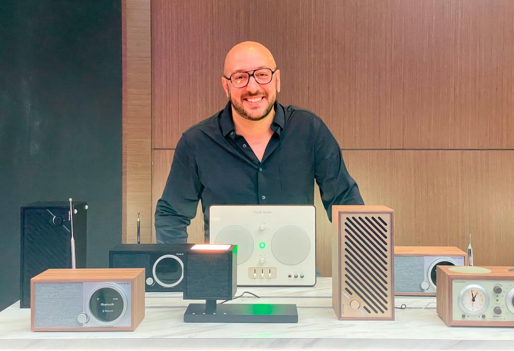 $!Tivoli Audio CEO Paul DePasquale unveiled the Classic, SongBooks and ART Series.