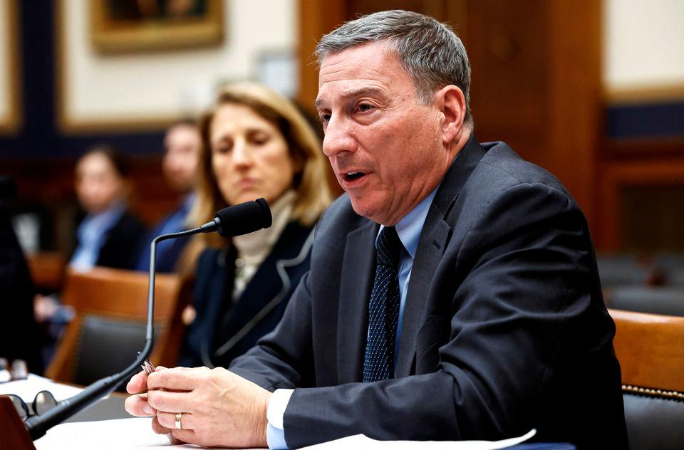Rev. Robert Schenck testifies during a US House Judiciary Committee hearing entitled “Undue Influence: Operation Higher Court and Politicking at SCOTUS”, looking into allegations that he got advance word of the outcome of a major 2014 US Supreme Court case involving contraceptives written by conservative Justice Samuel Alito, on Capitol Hill in Washington, US, December 8, 2022. REUTERSPIX