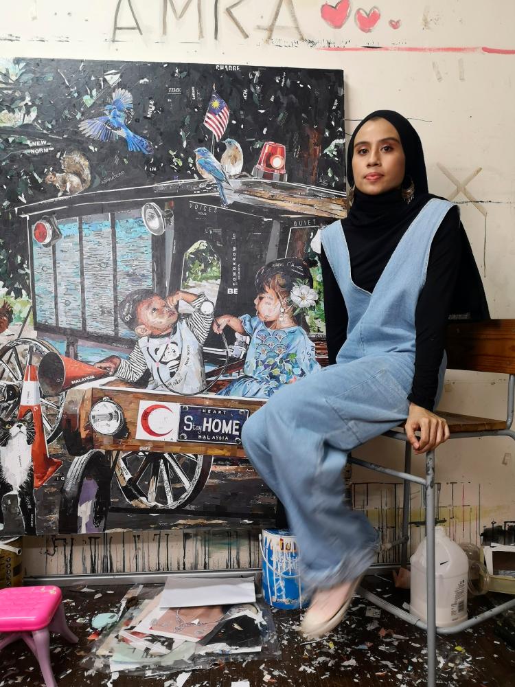 She is eager to have a second solo exhibition after seven years