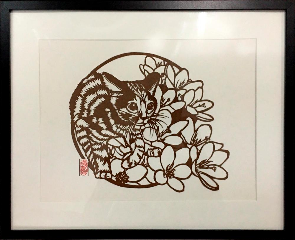 $!An artwork titled ‘Pet Cat’. – COURTESY OF CHONG KAI ZEN