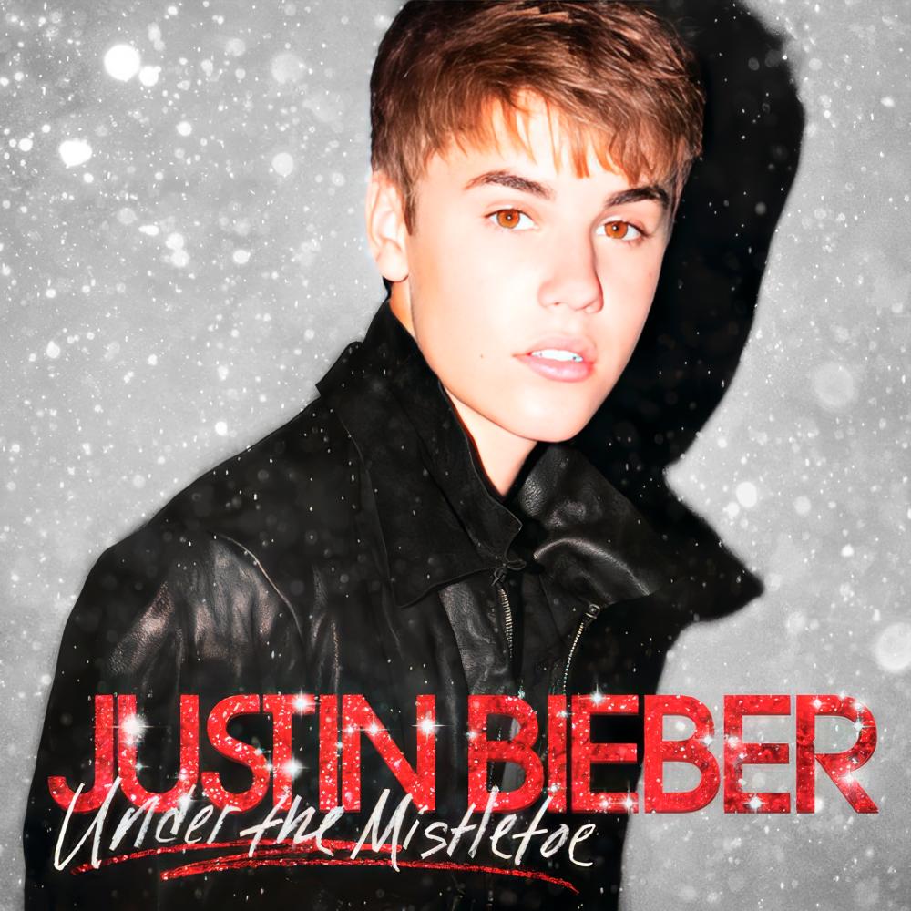 $!Bieber co-wrote seven original tracks in Under the Mistletoe. – PICS FROM SPOTIFY