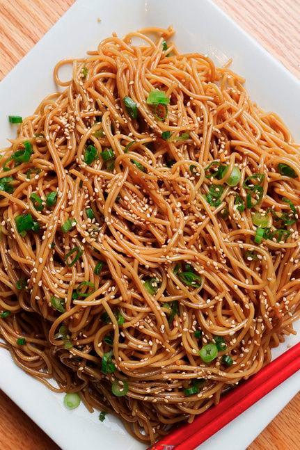 $!Sesame oil noodles – PINTEREST