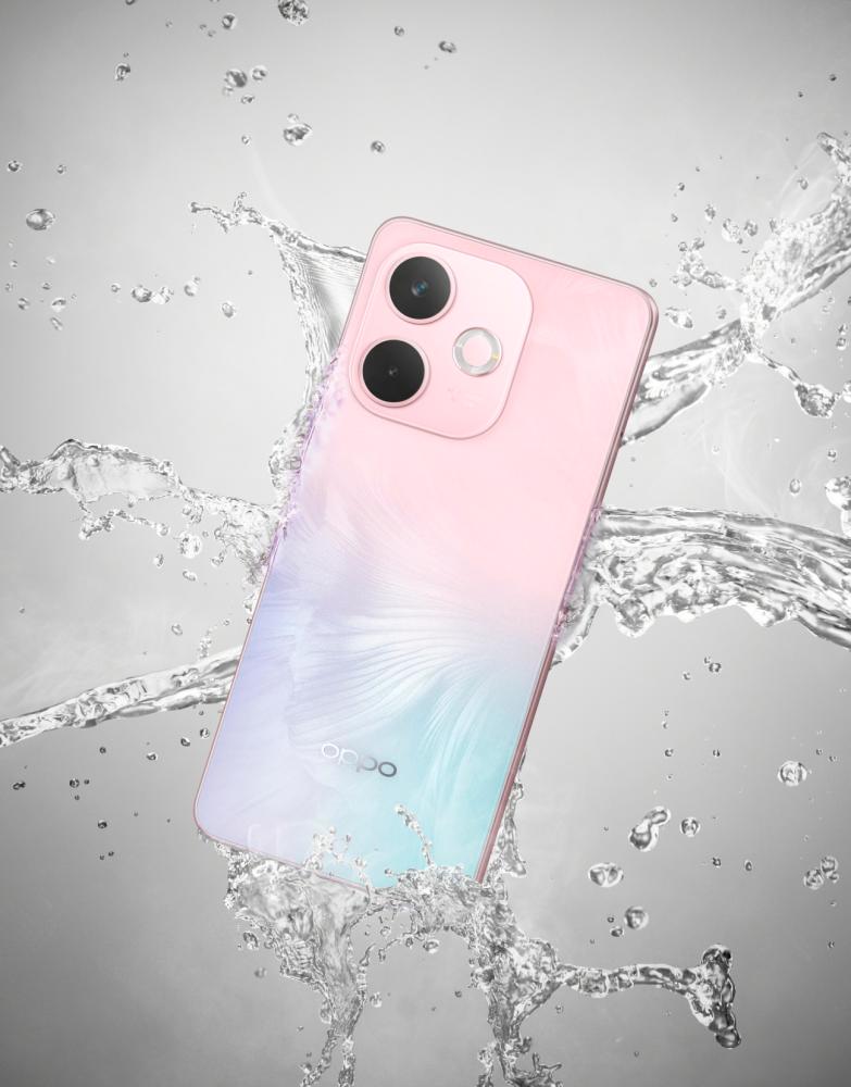 Oppo A5 Pro 5G can withstand strong water pressure. $!Oppo A5 Pro 5G can withstand strong water pressure.