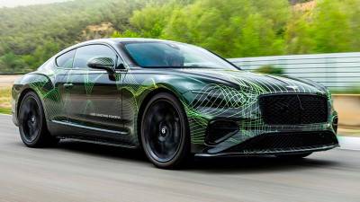 Fourth-Generation Bentley Continental GT Features the Ultra Performance Hybrid Powertrain