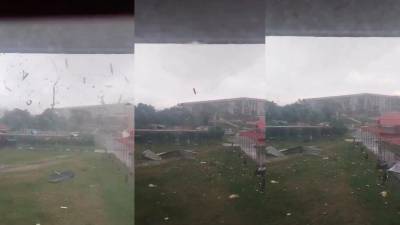 Tornado hits Selangor schools, homes in Meru and Kuala Langat