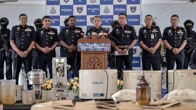Police await Myanmar information on drug syndicate trafficking into Malaysia