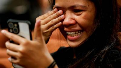 Filipina on Indonesia death row flies home to ‘new life’