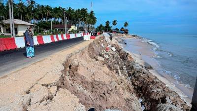 New embankment collapses in Kuala Nerus raising safety fears before monsoon
