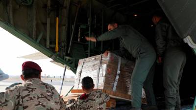 US military begins air-dropping aid to Gaza