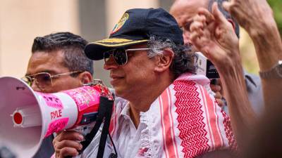 Colombian president questions New York as UN host after US visa revoked