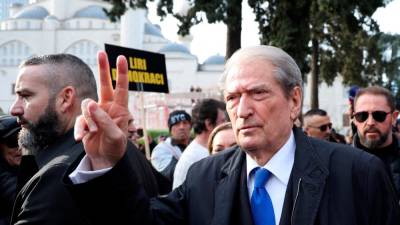 Albanian ourt sentences former prime minister to house arrest