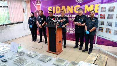 413 individu ditahan dalam Op Tapis Khas Perak, dadah RM87,660 dirampas