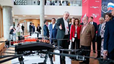 Agong lawati pusat teknologi dron Rusia di Moscow