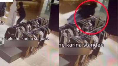 K-pop standee stolen from clothing store in Kuala Lumpur