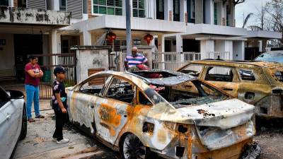 Ops Mega enters day two as crews continue post-blaze cleanup