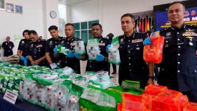 Man arrested, RM17.8 million drugs seized in Kuala Lumpur raid
