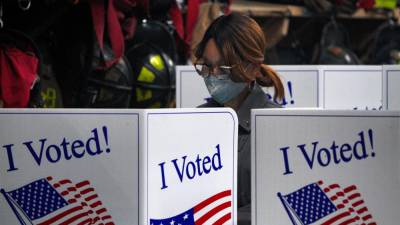 Voters overwhelmingly say U.S. democracy is under threat as voting enters final hours