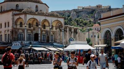 ‘It’s unbearable’: heatwaves scorch southern and eastern Europe