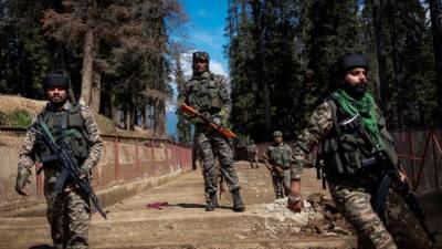 India searches for militants in Kashmir, as tensions soar with Pakistan