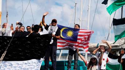24 kapal flotila antarabangsa berlepas ke Gaza dengan 15 wakil Malaysia