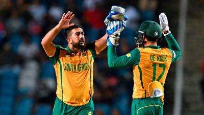 South Africa thrash Afghanistan by nine wickets to reach T20 World Cup final