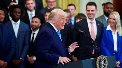 US states mount court challenge to Trump’s tariffs