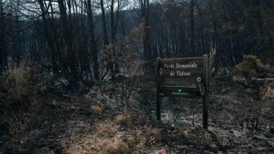 Wildfire contained in southern France as heatwave threatens reignition