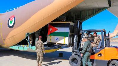 Egypt, UAE airdrop humanitarian aid to Palestinians in war-battered Gaza