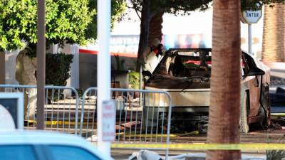 Police identify driver of exploded Tesla Cybertruck as US Army soldier