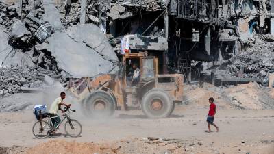 Palestin sedia bina semula Gaza musnah akibat perang