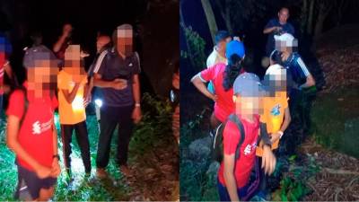Family of four rescued after getting lost at Berapit Hill Trail