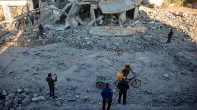 Gaza civil defence says 15 dead in Israeli strikes on north