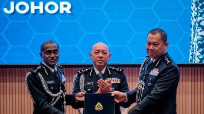 Ab Rahaman dilantik sebagai Ketua Polis Johor baharu