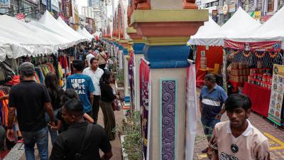 Brickfields Little India bustling with Deepavali shoppers ahead of festival