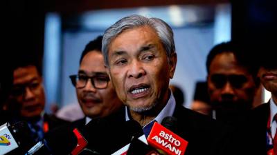 Ahmad Zahid says not invited to other party’s AGM nothing new