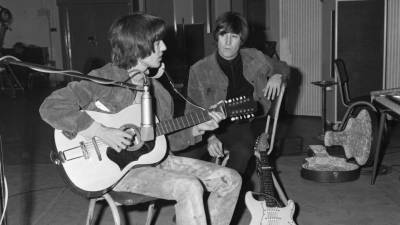 John Lennon’s guitar found 50 years later