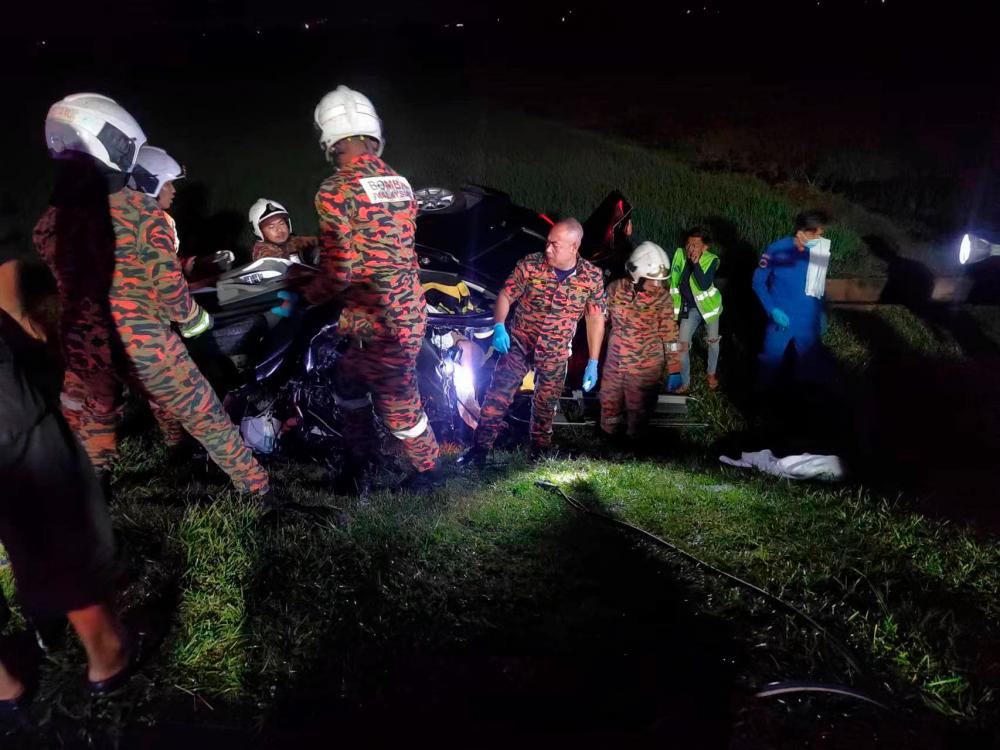 Ihsan gambar: Bomba Sukarela Sungai Puyu Butterworth Pulau Pinang FB