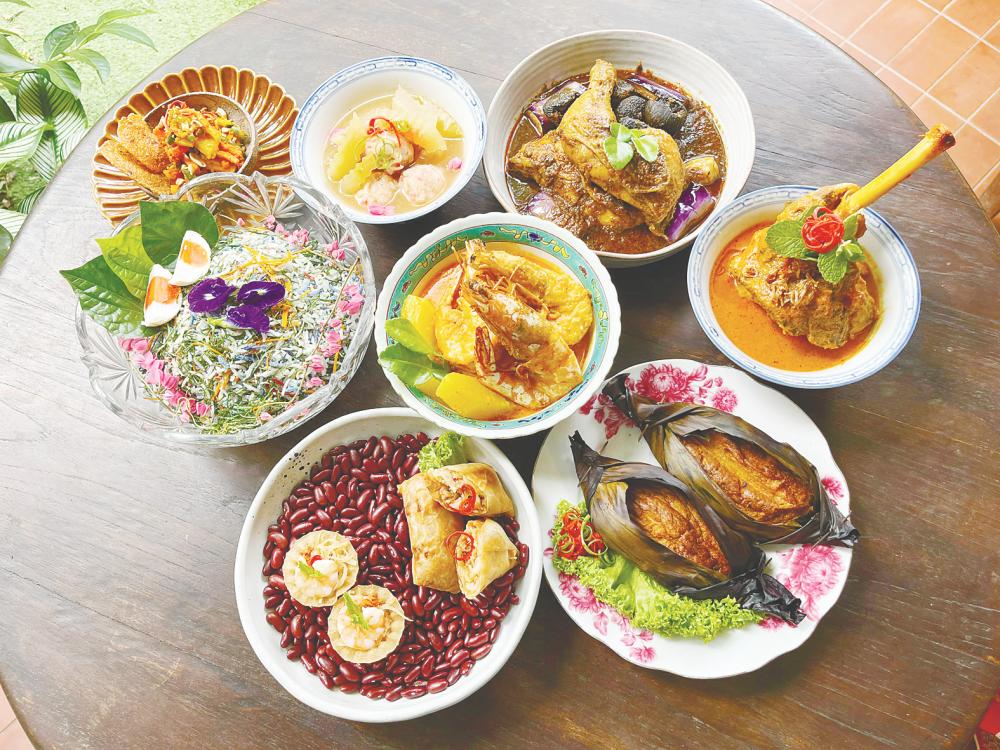 $!Peranakan cuisine by Nyonya Supper Club.
