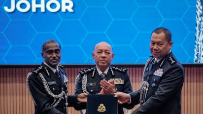 Johor welcomes new police chief Ab Rahaman Arsad